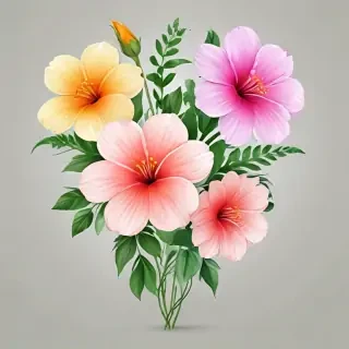 transparent background flower clipart