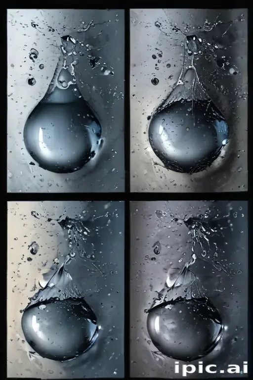 water droplets clipart