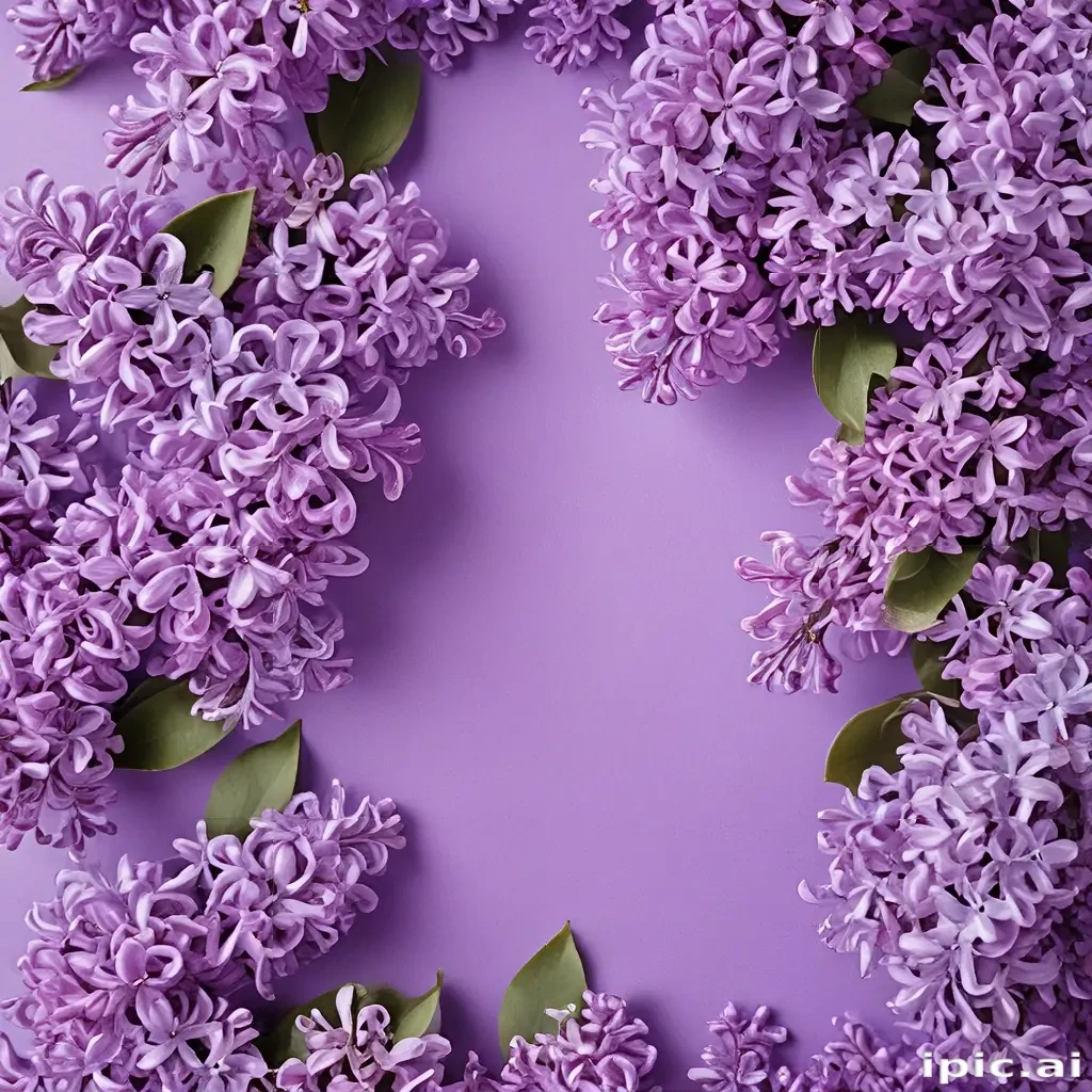 lilac background