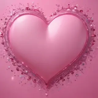 pink heart background