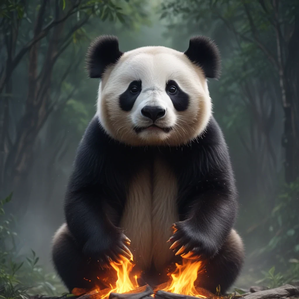 panda background