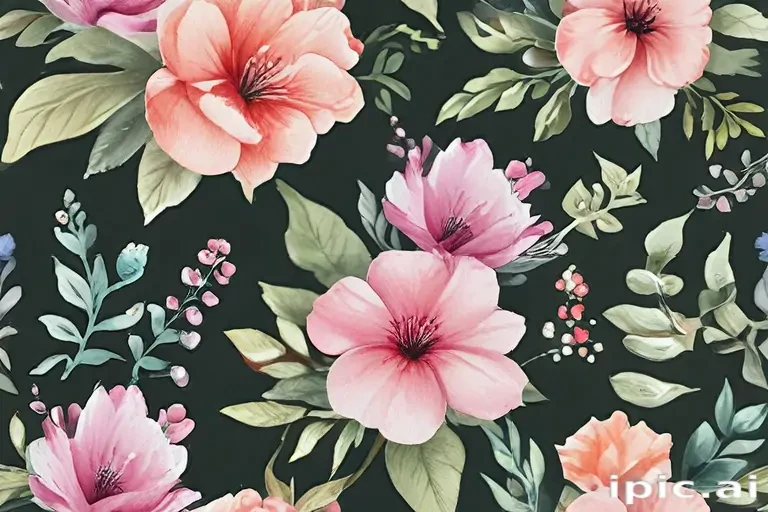 watercolor flowers png