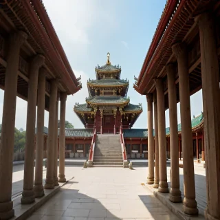 temple background