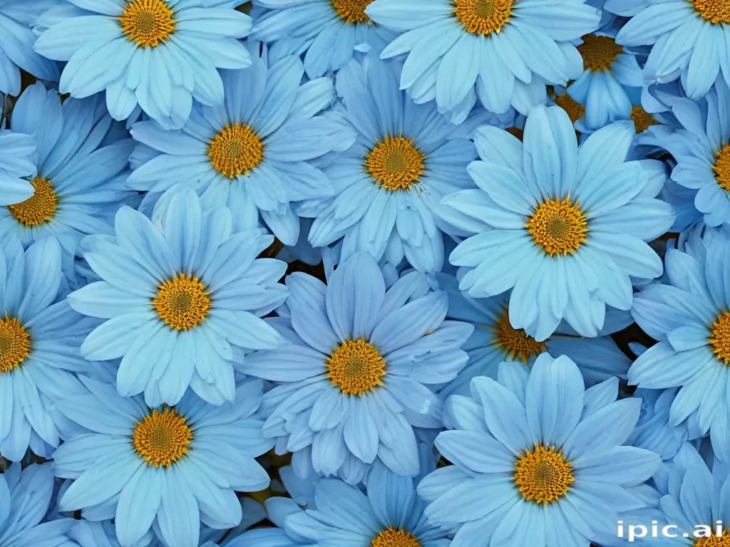 blue flower background