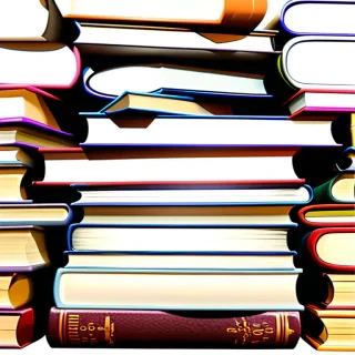 books stacked png