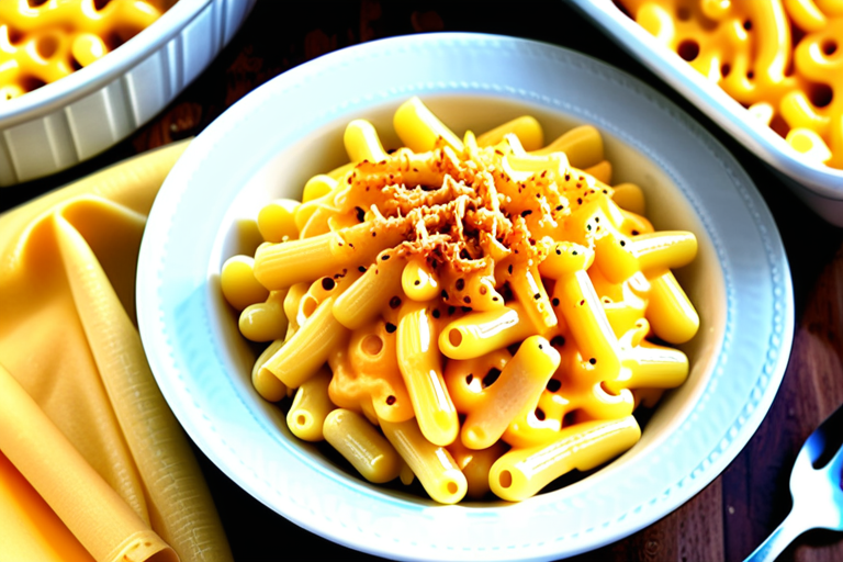 easy macaroni and cheese recipe no flour