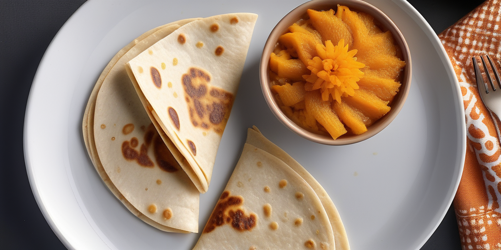 quesadillas de flor de calabaza