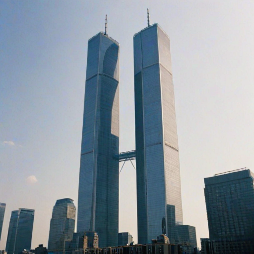 twin towers transparent
