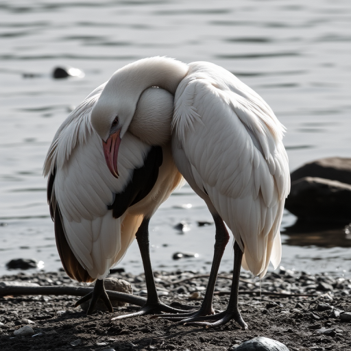 preening