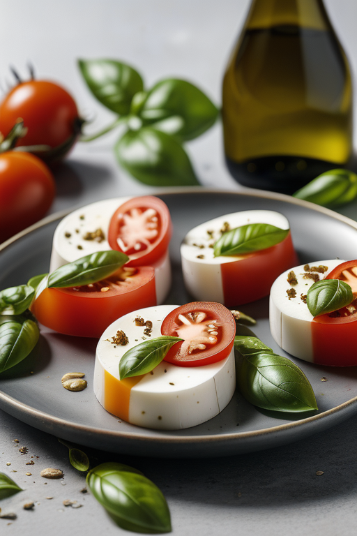 what goes with caprese salad