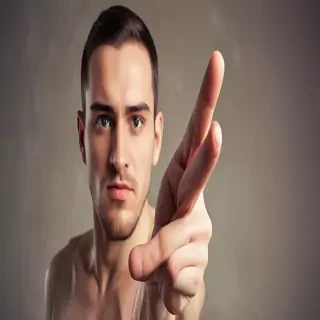 you pointing finger