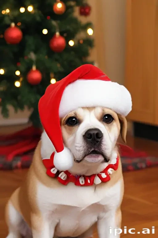christmas dog pics