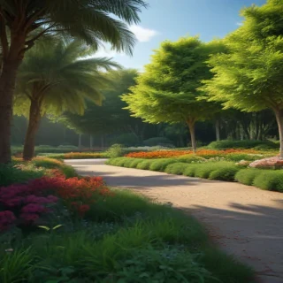 landscaping background
