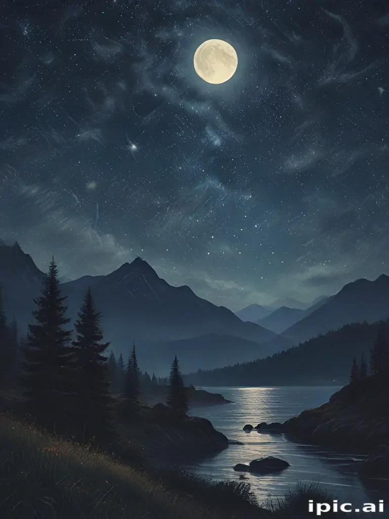 starry night wallpaper