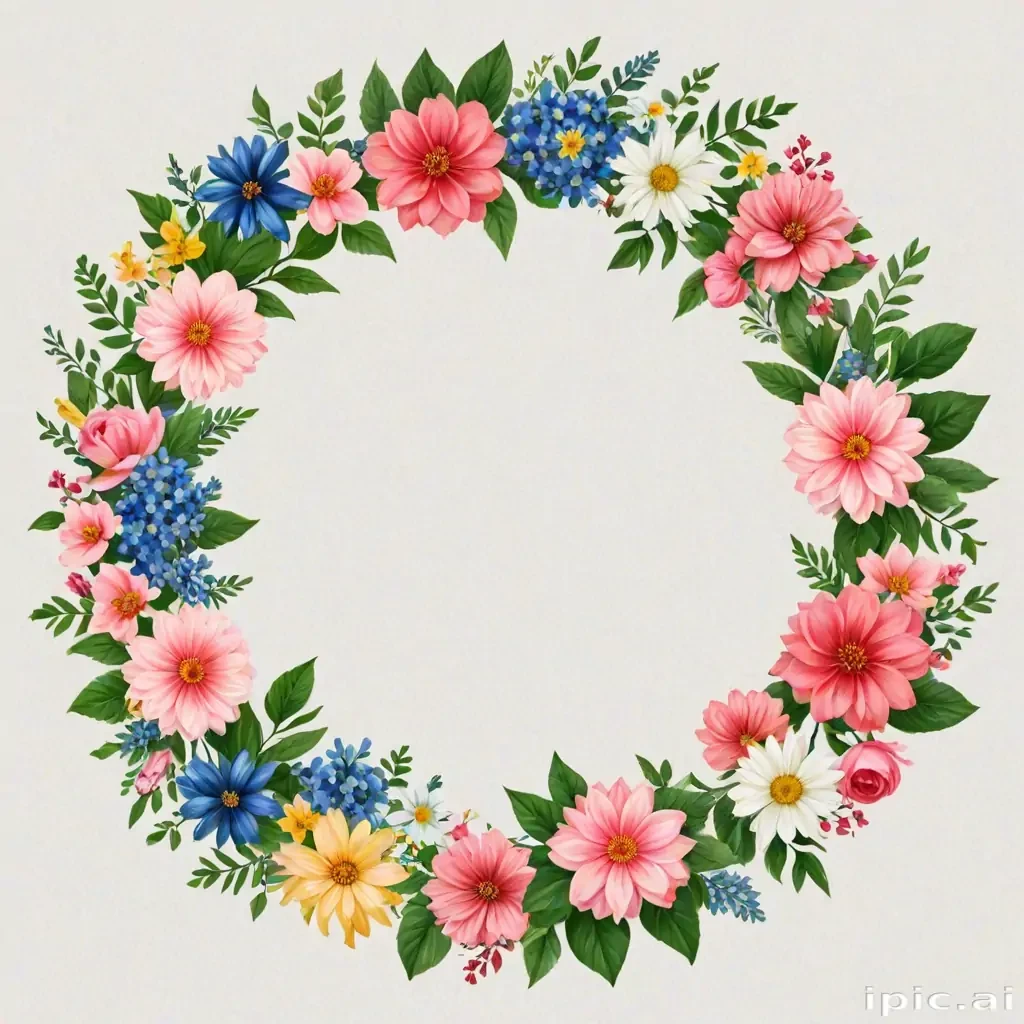 flower circle png