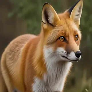 background fox