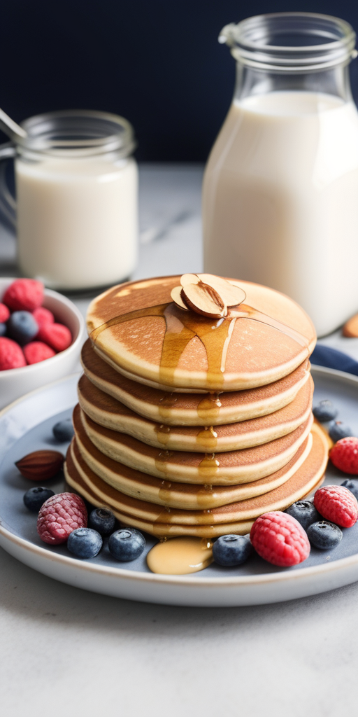 can you make pancakes with almond milk