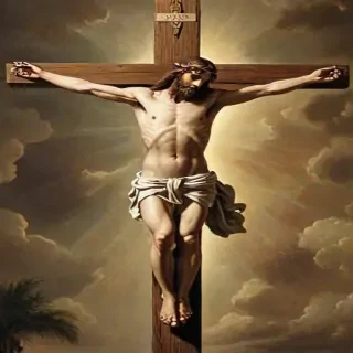 picture of jesus on cross