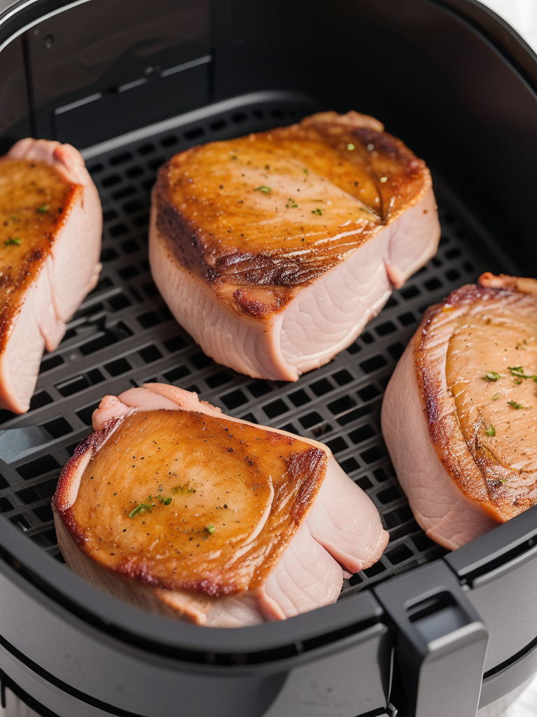 frozen pork chops in air fryer