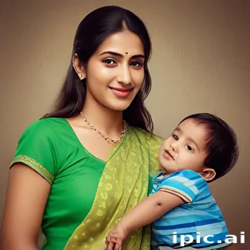 indian mom and son