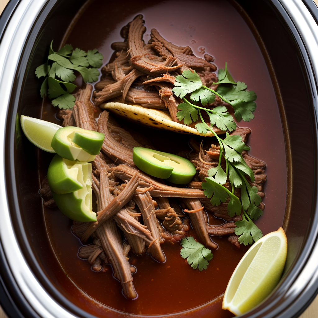 birria tacos in crock pot
