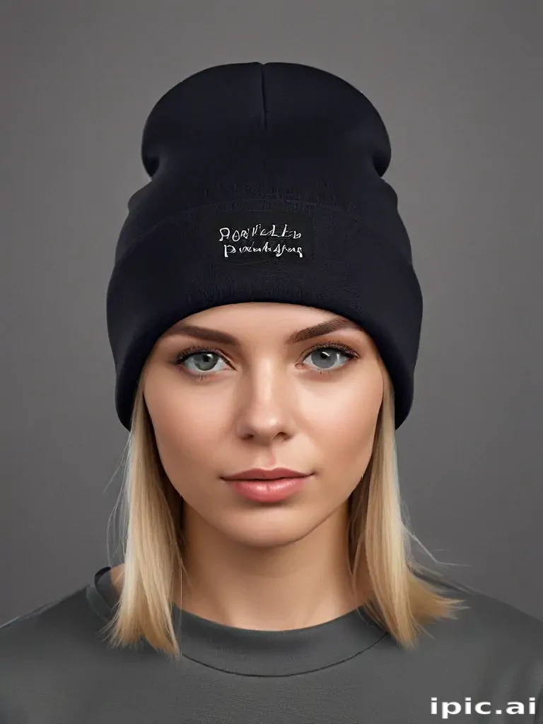 beanie mockup png