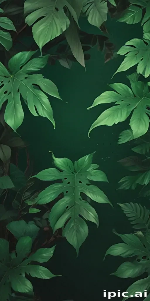 aesthetic background green