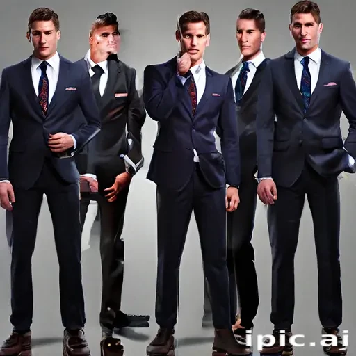 men in suits png
