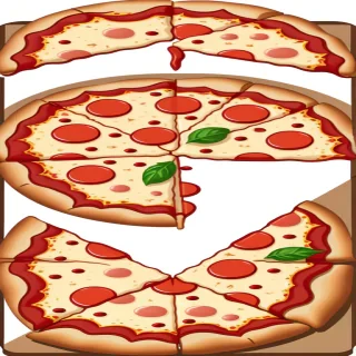 transparent pizza clipart