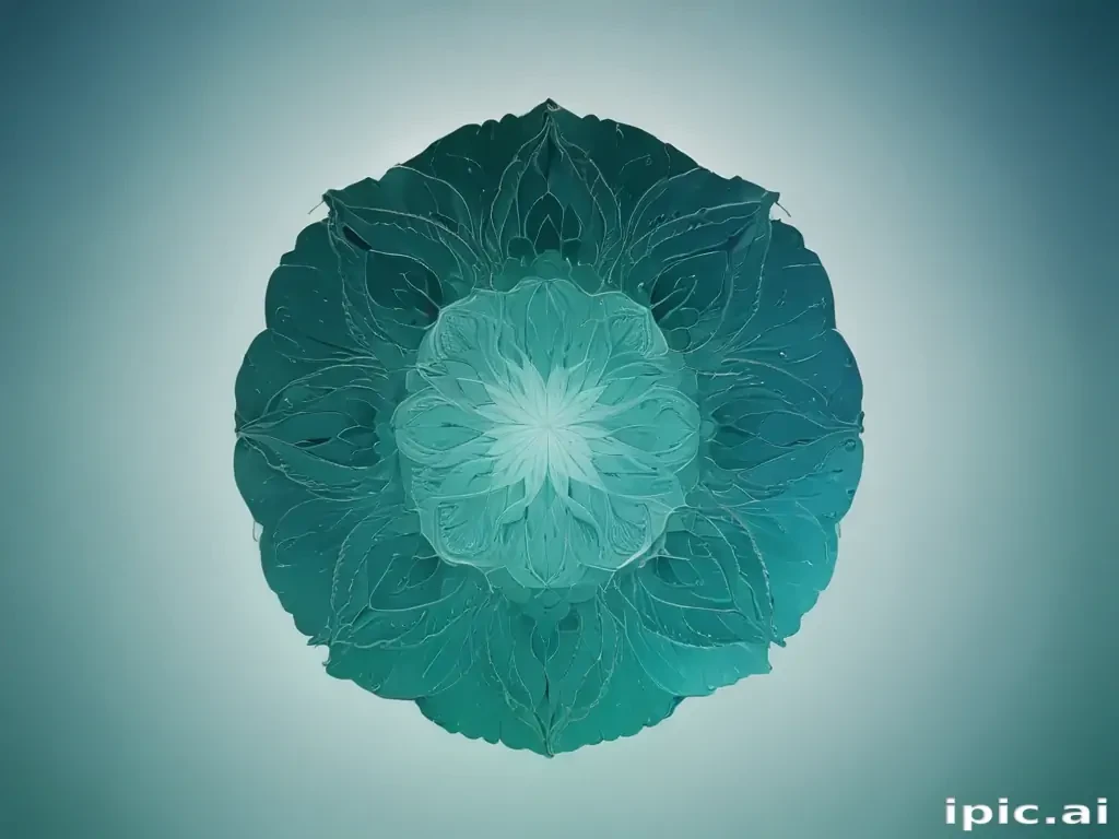 blue green gradient