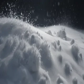 snow transparent background