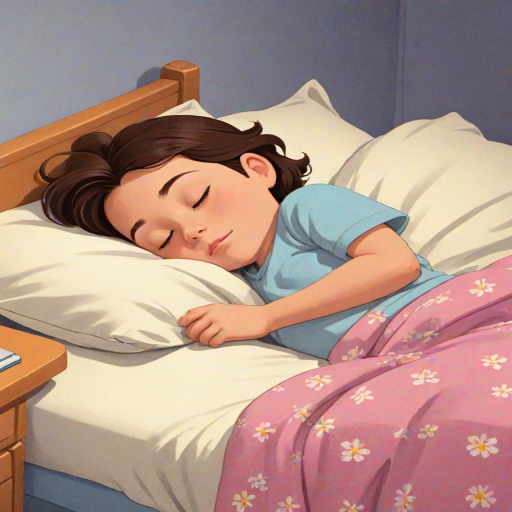 sleeping cartoon picture