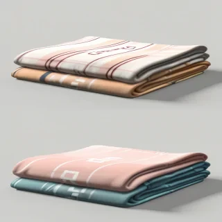 blanket mockup