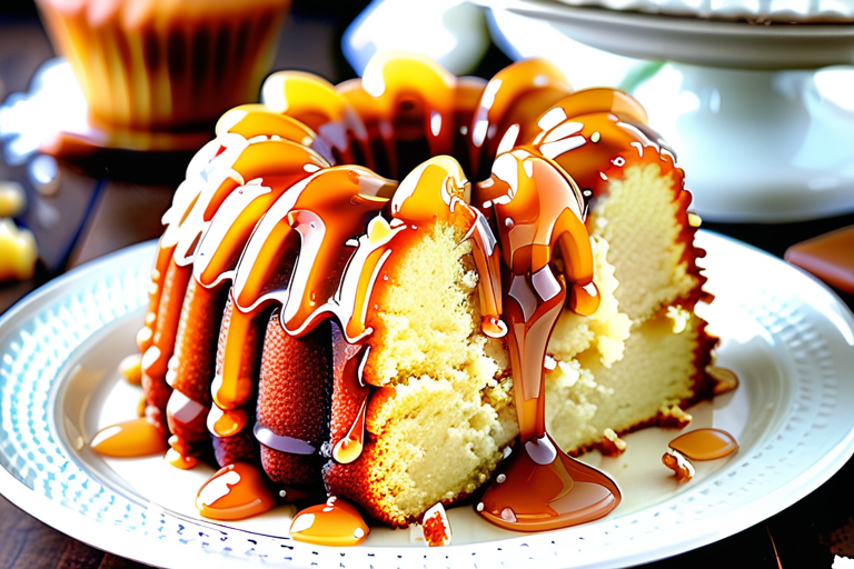 salted carmel kentucky butter cake