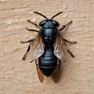 black wasp
