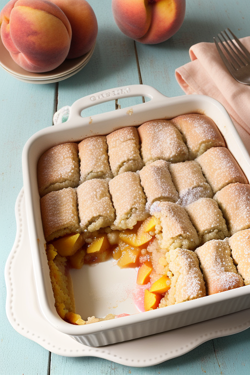 recipe for easy peach cobbler with cake mix