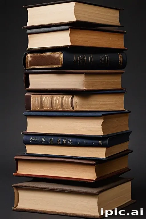book stack png