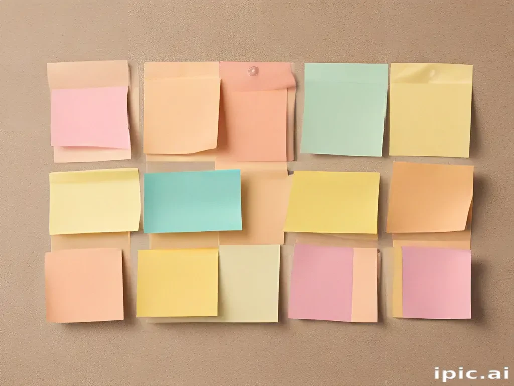 sticky notes png transparent