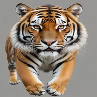 tiger transparent