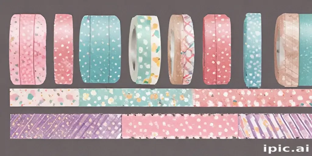 washi tape clipart