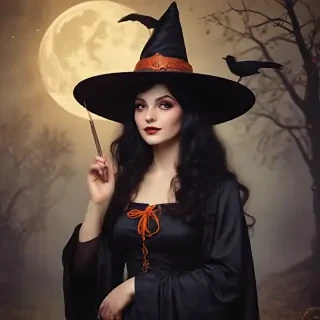 vintage witch images
