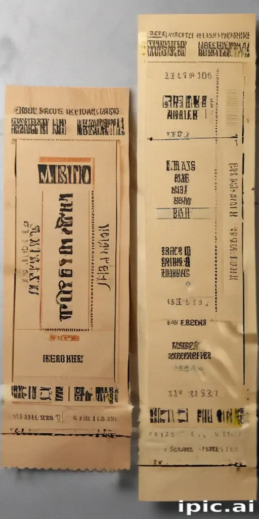 concert tickets png