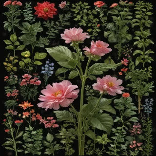 plants transparent background