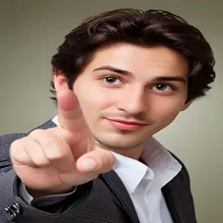you pointing finger