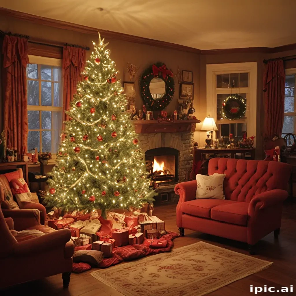 old fashioned christmas pictures