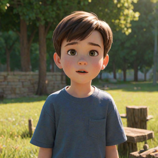 animated boy