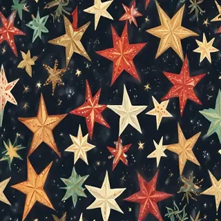 christmas stars clip art