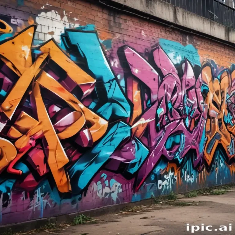 graffiti art background