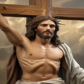 image of jesus on the cross