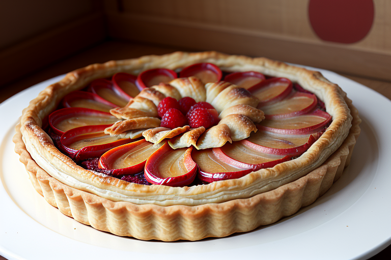 puff pastry upside down tart
